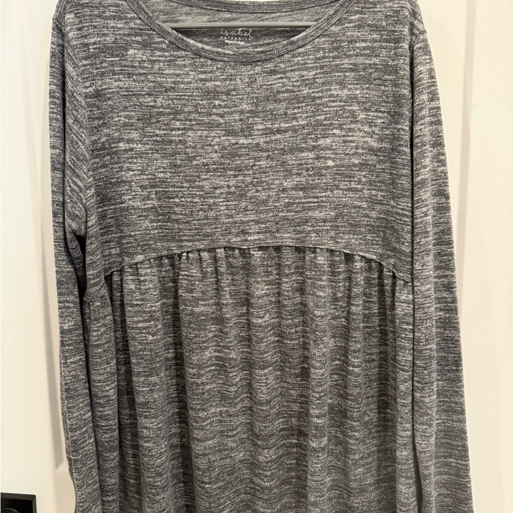 Long sleeve maternity top